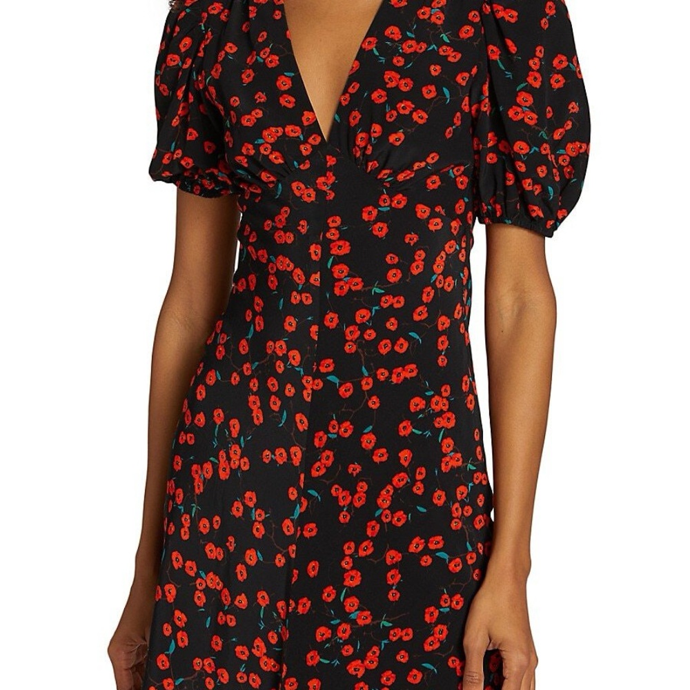 NEW STAUD Floral Mini Dress